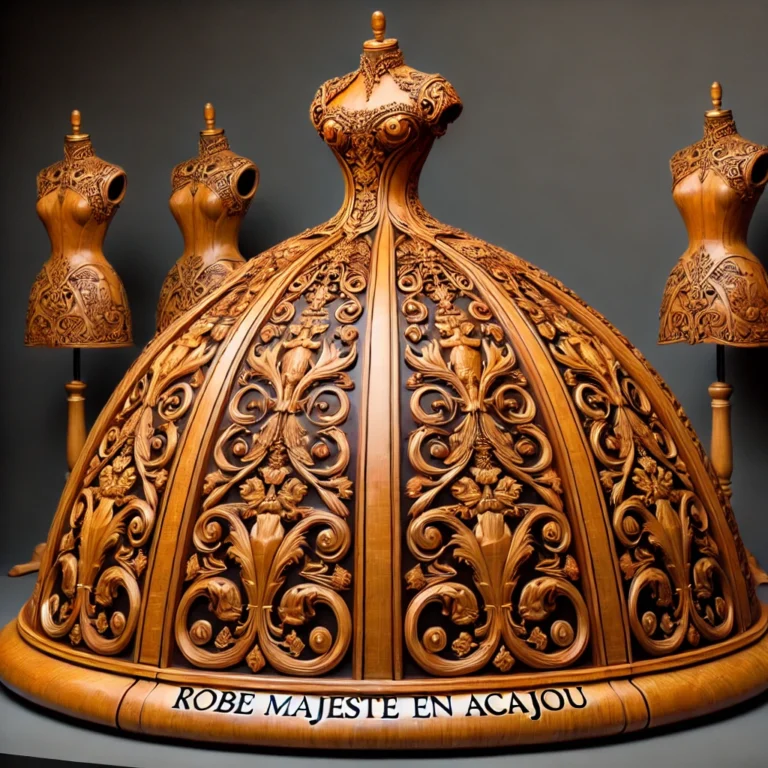 Robe Majesté en Acajou