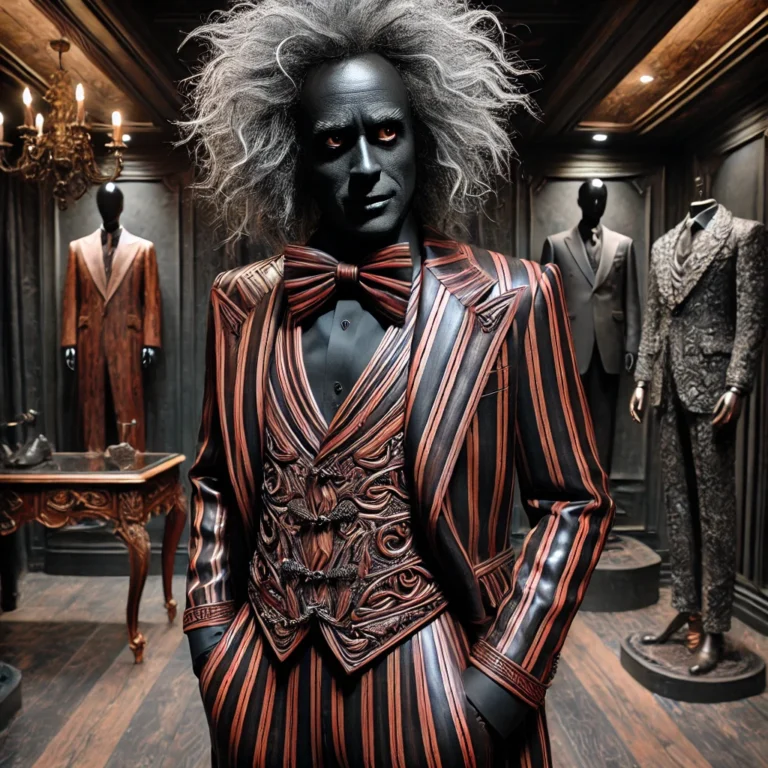 Costume Spectral en Ebène