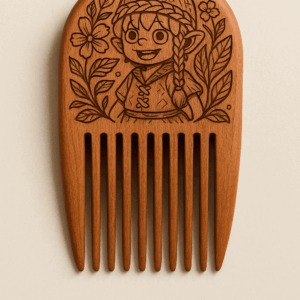 Brosse "Tontatta Élégance" en Bois d'Acajou